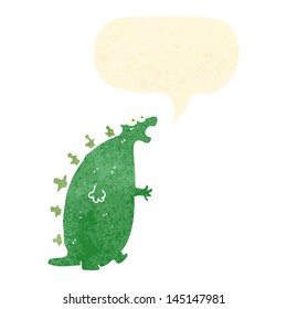 cartoon talking dinosaur