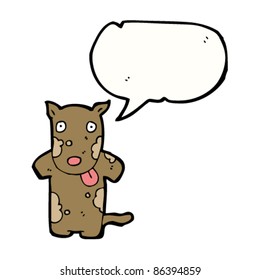 perro parlante de caricatura