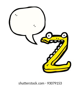 caricatura letra de conversación z