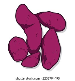 vector de dibujo de mano de taro de dibujos animados
