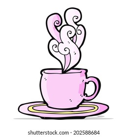 cartoon tea cup