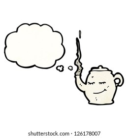 Cartoon-Teekanne