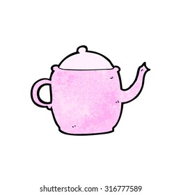 cartoon tea pot