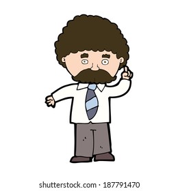 cartoon teacher