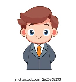 Cartoon teacher illustration for back-to-school promotions, posters, and educational content