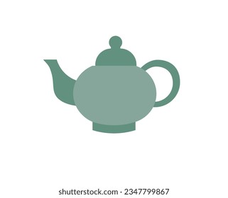lindo jogo de chá de bule e xícara 9532659 Vetor no Vecteezy