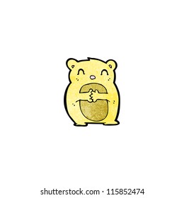 oso de peluche de caricatura
