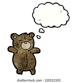 oso de peluche de caricatura