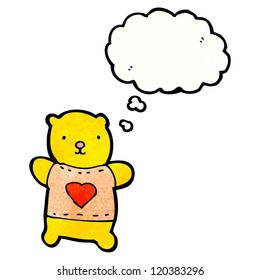 oso de peluche de caricatura