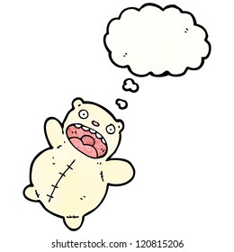 oso de peluche de caricatura