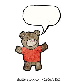 cartoon teddy bear