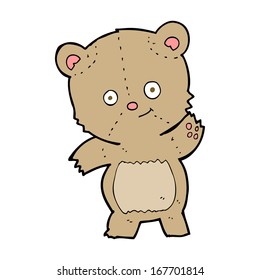 oso de peluche de caricatura