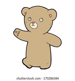 oso de peluche de caricatura