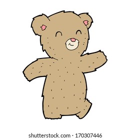 oso de peluche de caricatura