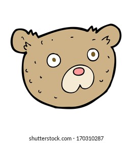 oso de peluche de caricatura