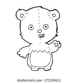 cartoon teddy bear