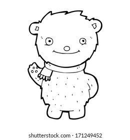 cartoon teddy bear