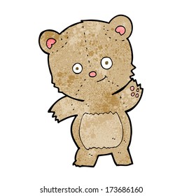 oso de peluche de caricatura