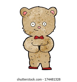 oso de peluche de caricatura