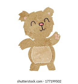 oso de peluche de caricatura