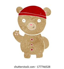 oso de peluche de caricatura