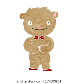 oso de peluche de caricatura