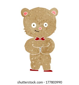 oso de peluche de caricatura