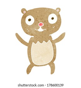 oso de peluche de caricatura
