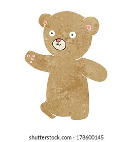 oso de peluche de caricatura