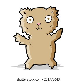 oso de peluche de caricatura