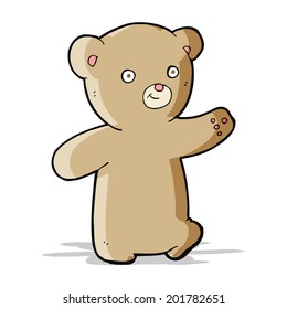 oso de peluche de caricatura