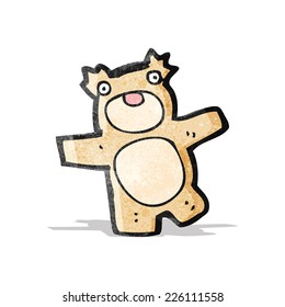 oso de peluche de caricatura