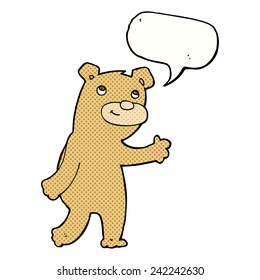 oso de peluche de caricatura