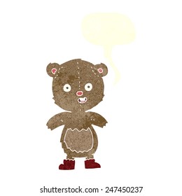 cartoon teddy bear