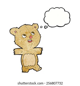 oso de peluche de caricatura