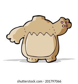 cartoon teddy bear body (mix and match cartoons or add own photo)