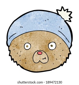 caricatura de osito de peluche
