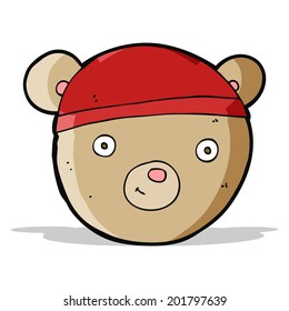 caricatura de osito de peluche