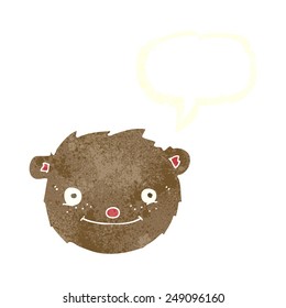 caricatura de osito de peluche