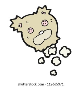 cartoon teddy bear head