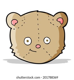 cartoon teddy bear head