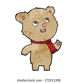 caricatura de oso de peluche