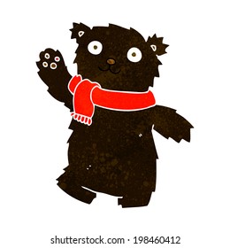 caricatura de oso de peluche