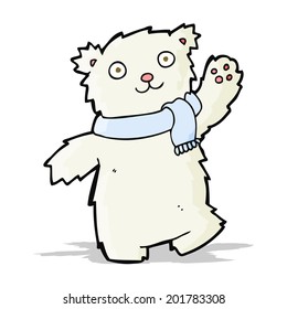caricatura de oso de peluche