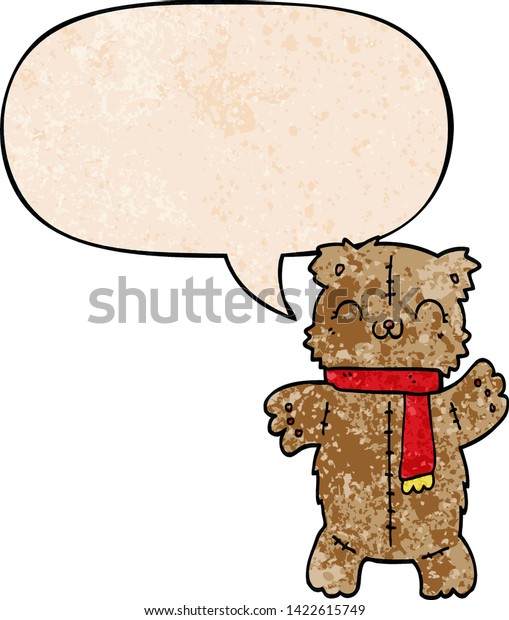 teddy bear speech