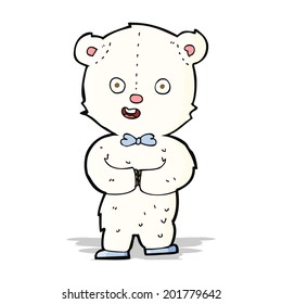 oso polar de caricatura