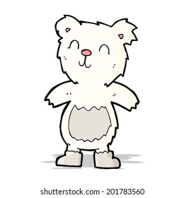 oso polar de caricatura