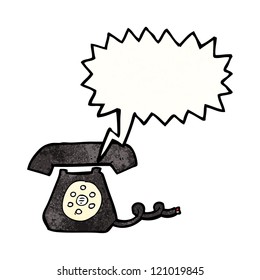 cartoon telephone