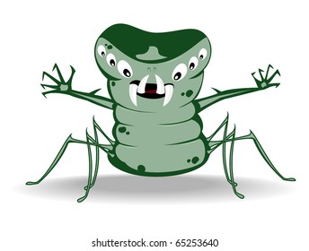 cartoon terrible monster.vector 2