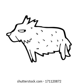 caricatura terrier